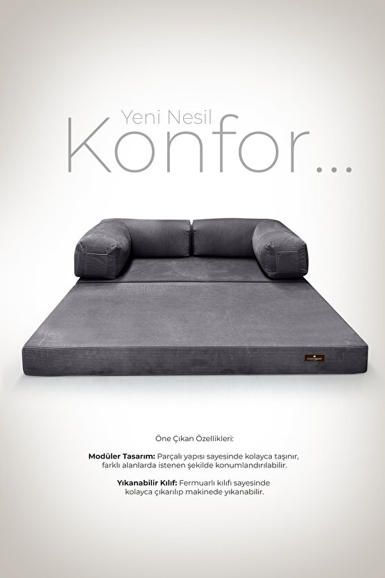 Sofya Aktivite Koltuğu | Oyun Koltuğu | Sünger Koltuk | Sinema Koltuğu | 90x180