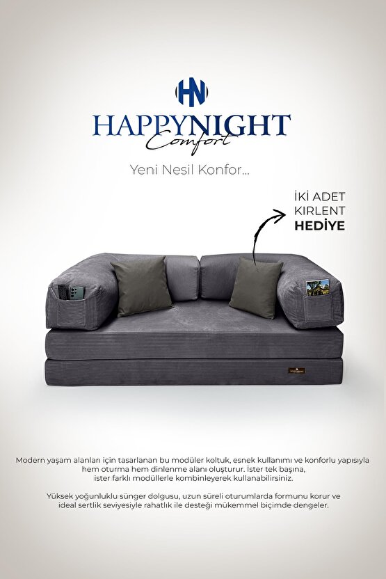 Sofya Aktivite Koltuğu | Oyun Koltuğu | Sünger Koltuk | Sinema Koltuğu | 90x180