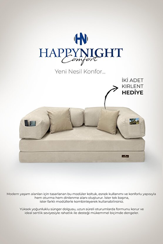 Sofya Aktivite Koltuğu | Oyun Koltuğu | Sünger Koltuk | Sinema Koltuğu | 90x180