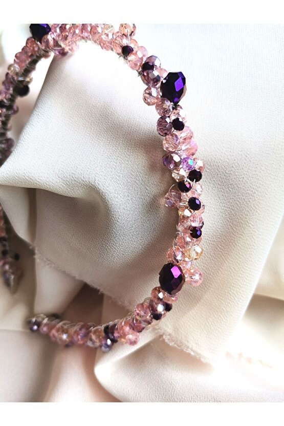 Hologramlı Kristal Taç