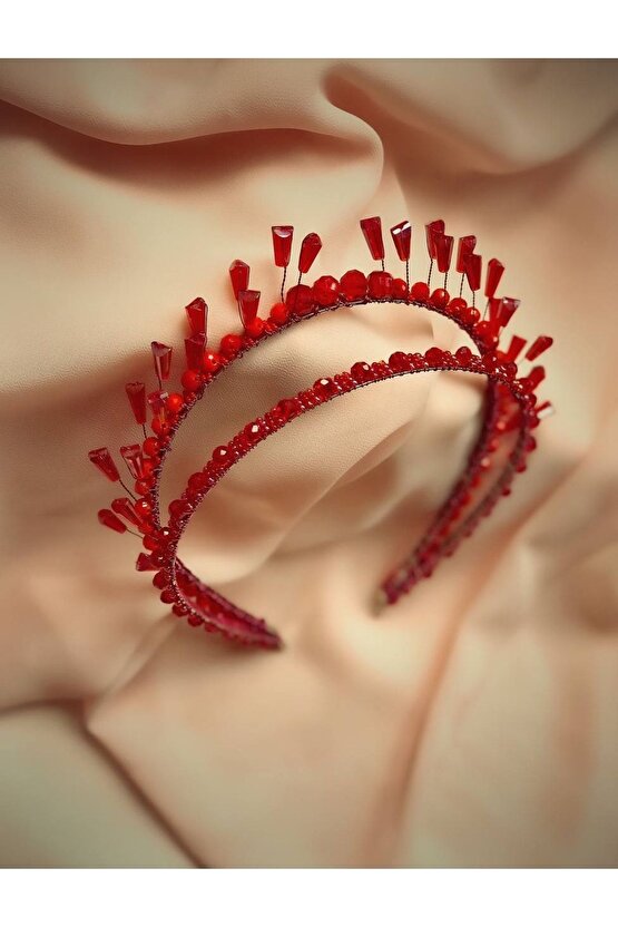 Phorsky Kırmızı Kına Tacı