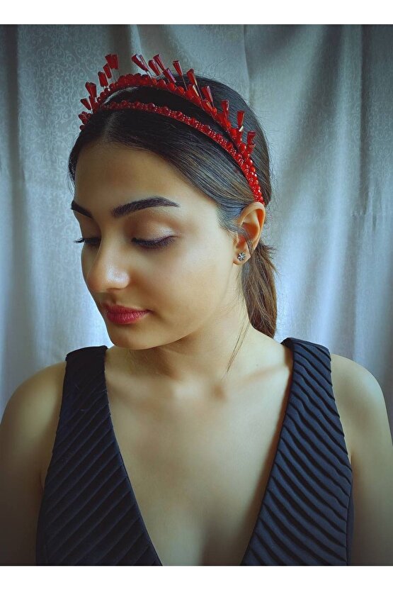 Phorsky Kırmızı Kına Tacı