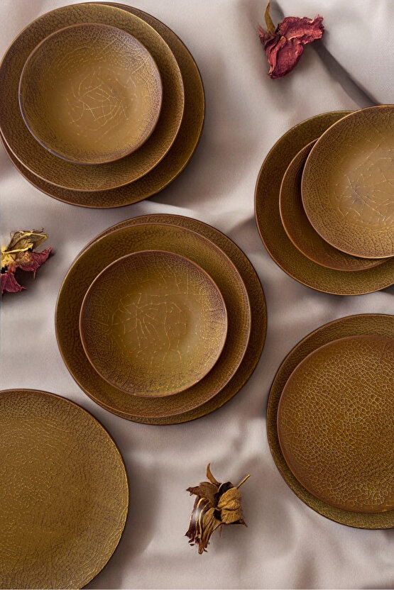 Rayo Savana 24 Parça 6 Kişilik Porselen Yemek Takımı