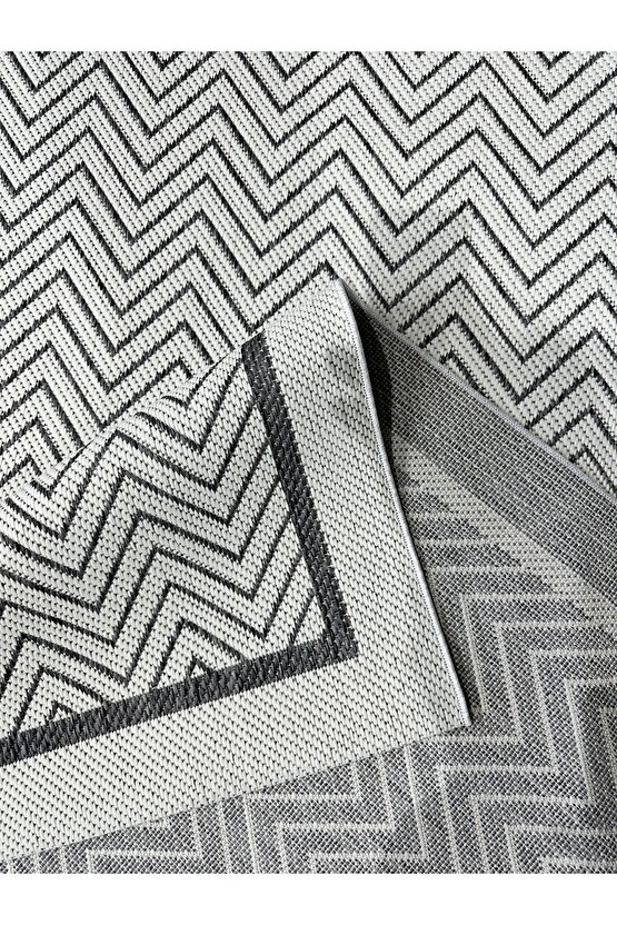 Kolay Temizlenen Yıkanabilir Kaymaz Dokuma Taban Bordürlü Sisal Halı