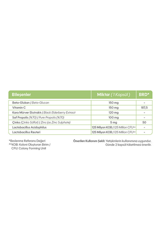 Immun Gard 30 Kapsül