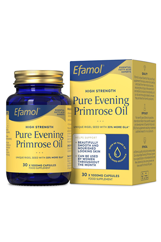 Evening Primrose Oil 1000mg 30 Capsules