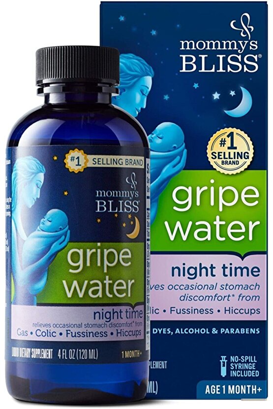 Night Time Gripe Water 120 ml Gece Gaz Damlası