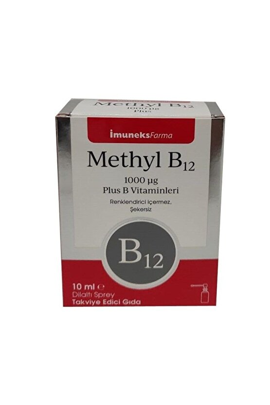 Imuneks Farma B12 Sprey 1,000 Mcg 10 Ml