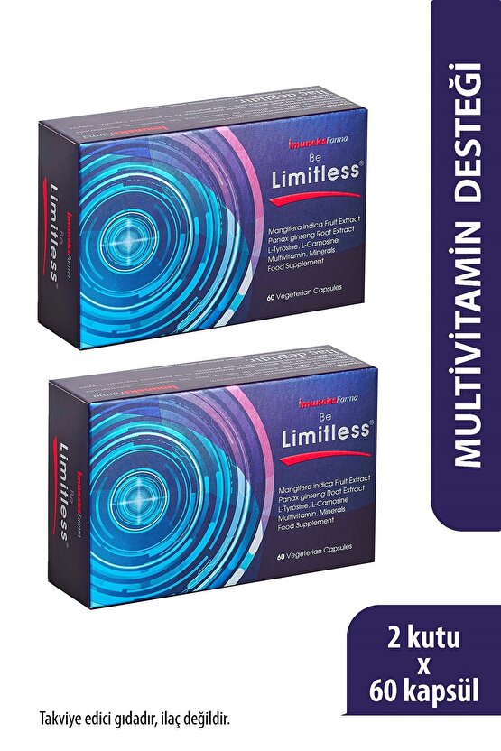 İmuneks Farma Be Limitless x 2 Adet
