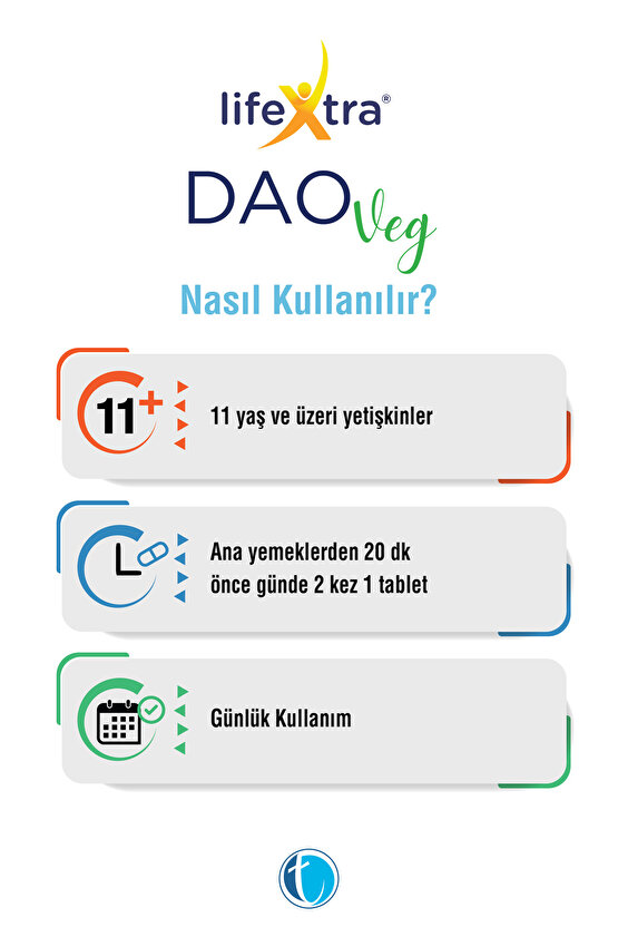 DAOVeg 30 Enterik Mini Tablet Vegan Diamin Oksidaz Enzimi