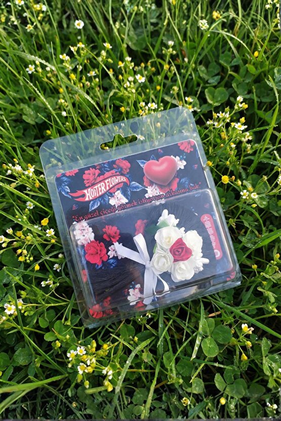 Minik Buket 14 Şubat Özel Koleksiyonu Çok Güzelsin Mesajlı Hotter Flowers Tasarım Çiçek Buketi