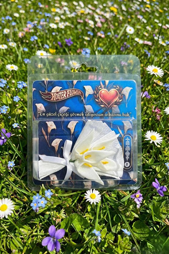 Minik Buket Trend Hot Konseptli Hediye Çok Güzelsin Yazılı Aynalı Hotter Flowers