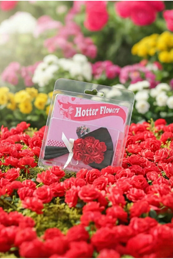 Minik Buket Kırmızı Çiçek Buketi Sevgiliye Hediye Özel Tasarım Koleksiyonluk