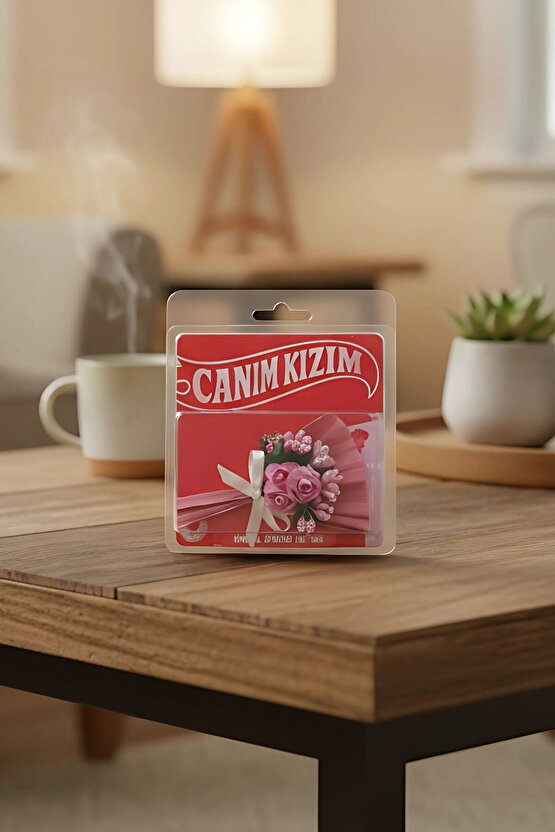 Minik Buket Canım Kızım Temalı Pembe Çiçek Buketi Özel Tasarım