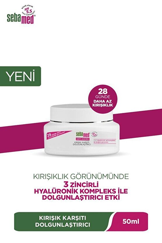 Meryemana Wrinkle Filler Kırışıklık Karşıtı Krem Dolgunlaştırıcı 50 Ml.