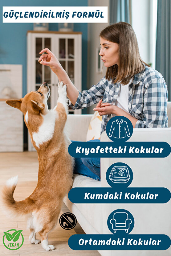 Pisy & Pisy Vegan Sertifikalı Koku Giderici