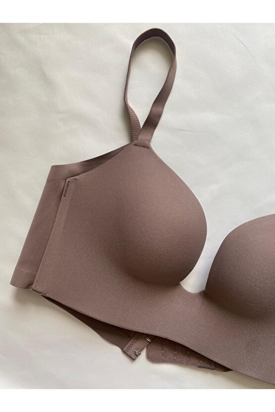 Lazer Kesim Dolgulu Telsiz Sütyen (XL-2XL bedene uygun)