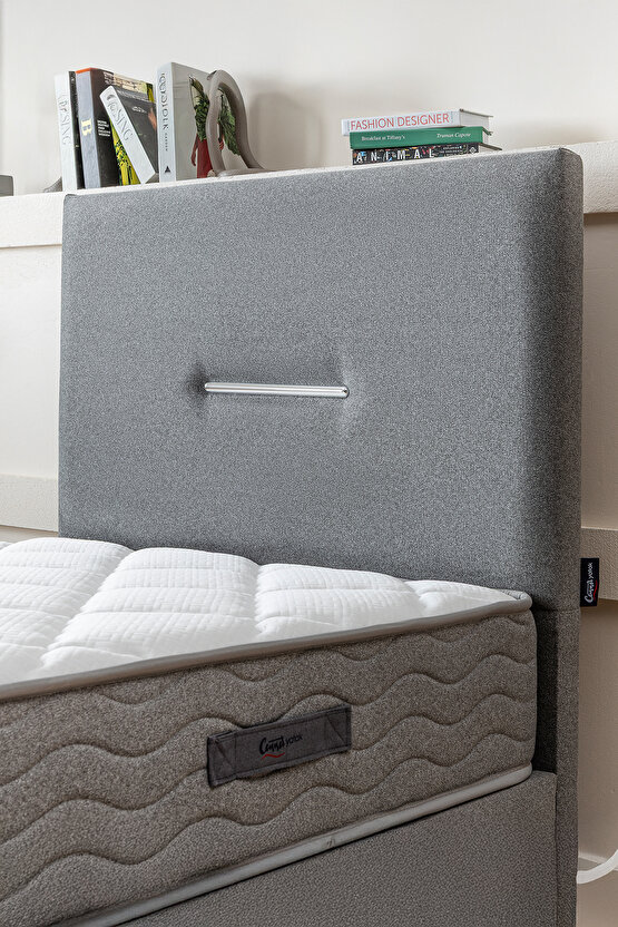 Jasmine Modeli Tek Kişilik Yatak Full Ortopedik Paket Yaylı Sistem