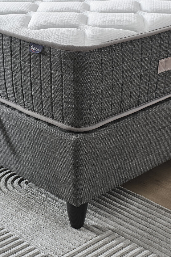 Mimoza Tek Kişilik Full Ortopedik Paket Yaylı Yatak