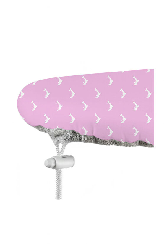 (HEDİYELİ)pembe Xsmall (120X45 CM) Ütü Masası Kılıfı Bezi Örtüsü Ev Gereçleri Çeyiz