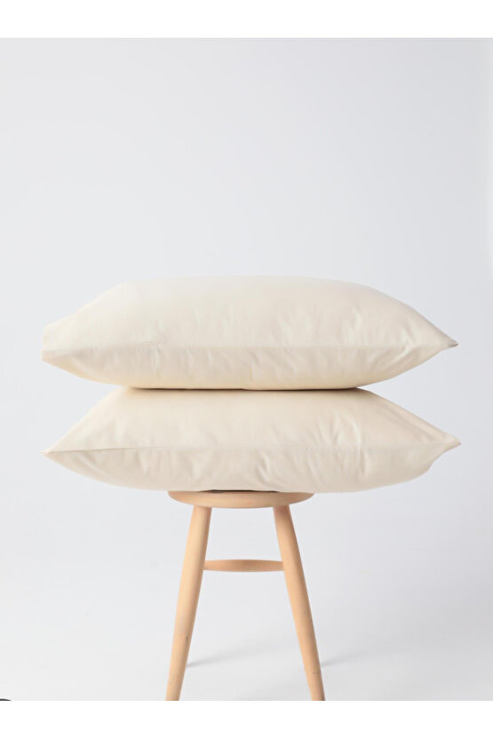 PREMİUM KREM %100 COTTON 100x200+30 cm FİTTED ÇARŞAF BED SHEET