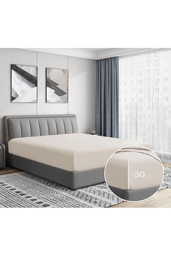 %100 COTTON (PAMUK) 120x200+30 cm  FİTTED (LASTİKLİ) TEK KİŞİLİK ÇARŞAF BED SHEETT