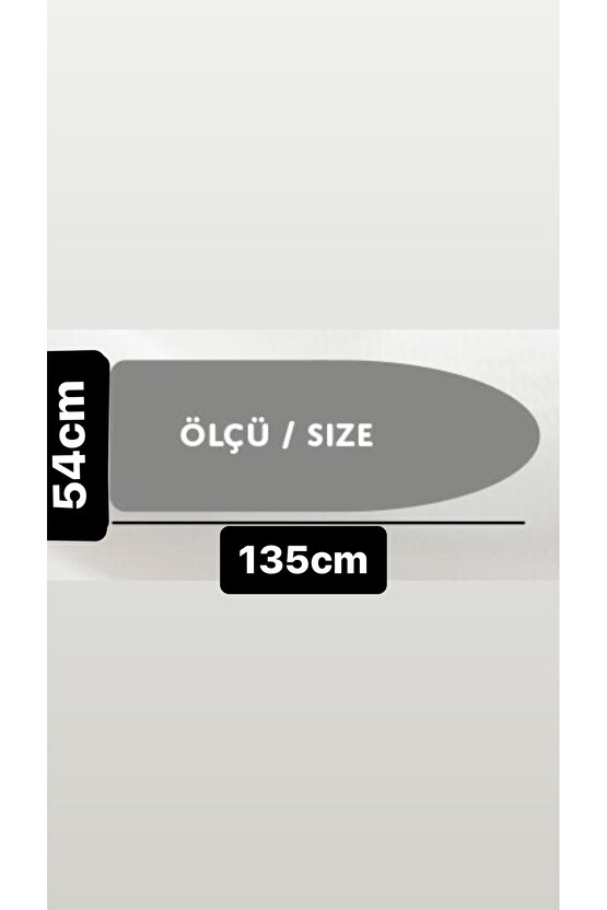 So Easy Slikon Park&go Ütü Masası Kılıfı Bezi Örtüsü (54X135CM) (EV GEREÇLERİ, EV TEKSTİLİ)