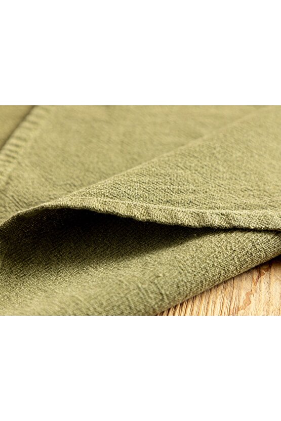 Grandeur Pamuk 2li Amerikan Servis 30x45 Cm Haki
