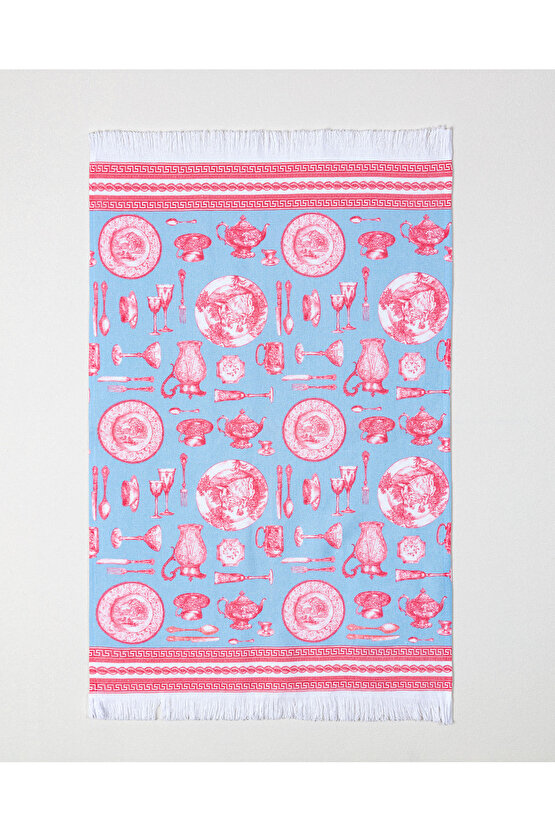 Pompere Baskılı Mutfak Havlusu