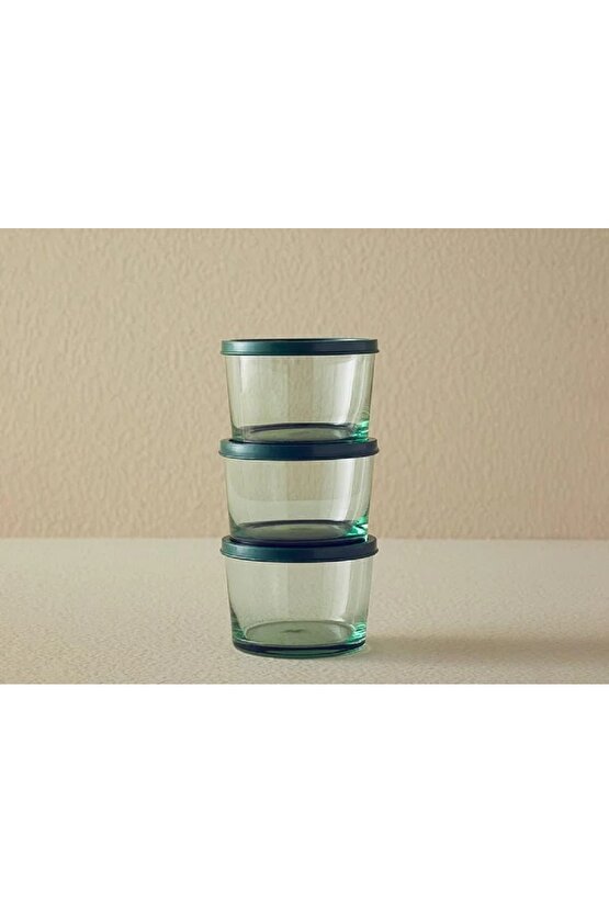 - Memories Cam 3lü Saklama Kabı 220 Ml Yeşil