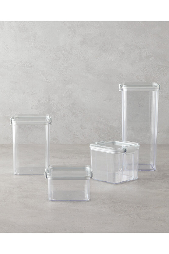 Andy Plastik Saklama Kabı 1800 ml Şeffaf