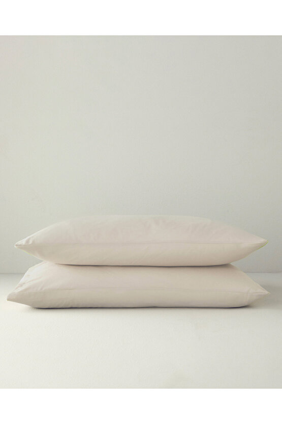 Novella 2li Yastık Kılıfı 50x70 cm Krem