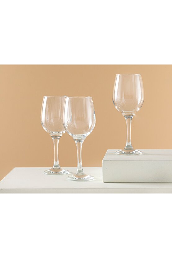 Palma Cam 3lü Kadeh 300 Ml Şeffaf