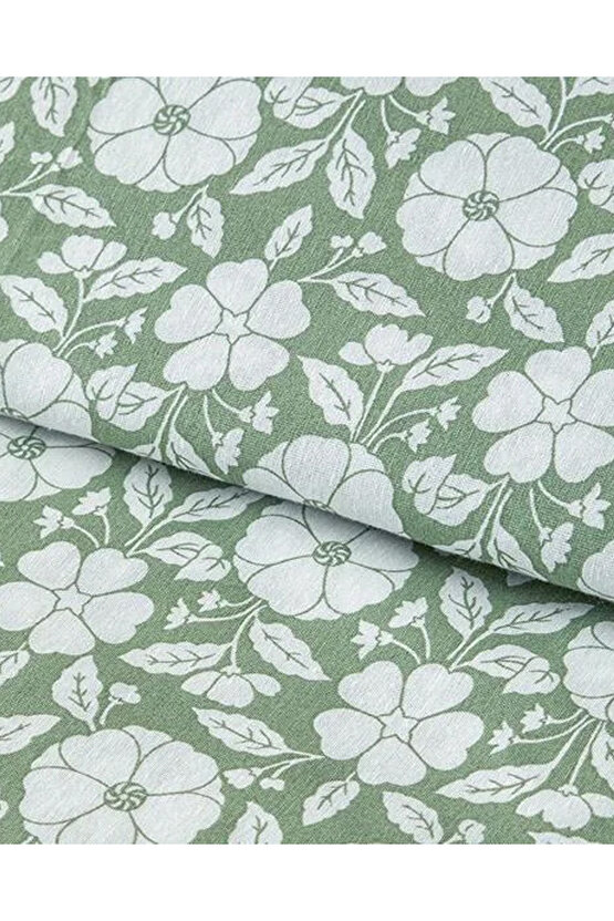 Parterre Kolay Ütülenir Tek Kişilik Nevresim Takımı Açık Yeşil