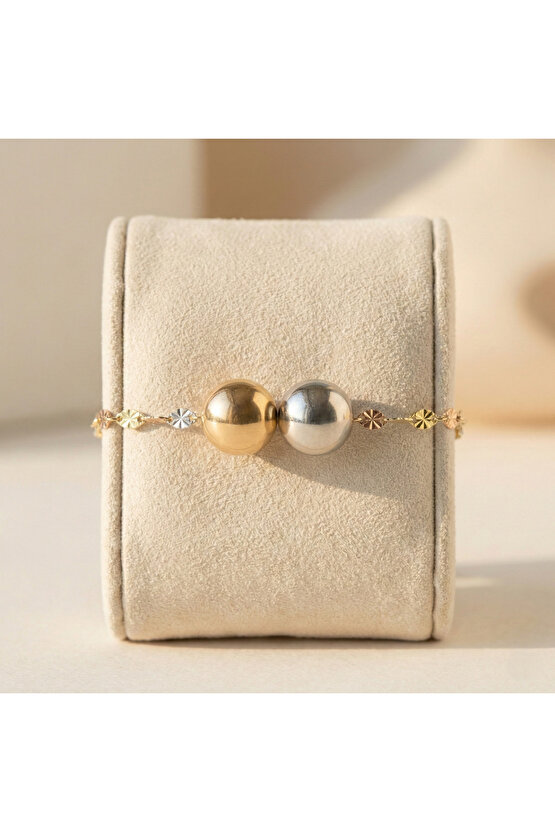 Çift Toplu Italyan Bileklik