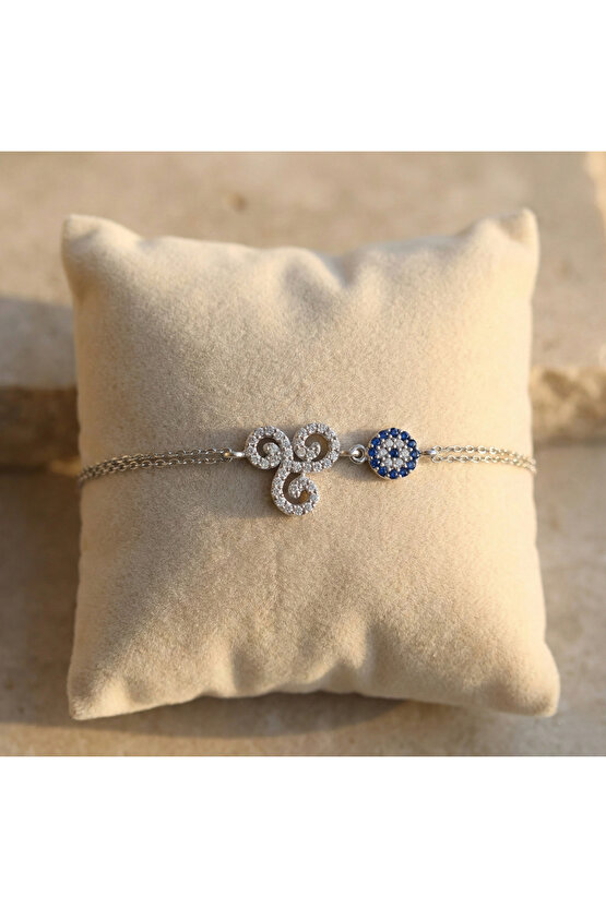 Taşlı Triskele Bileklik