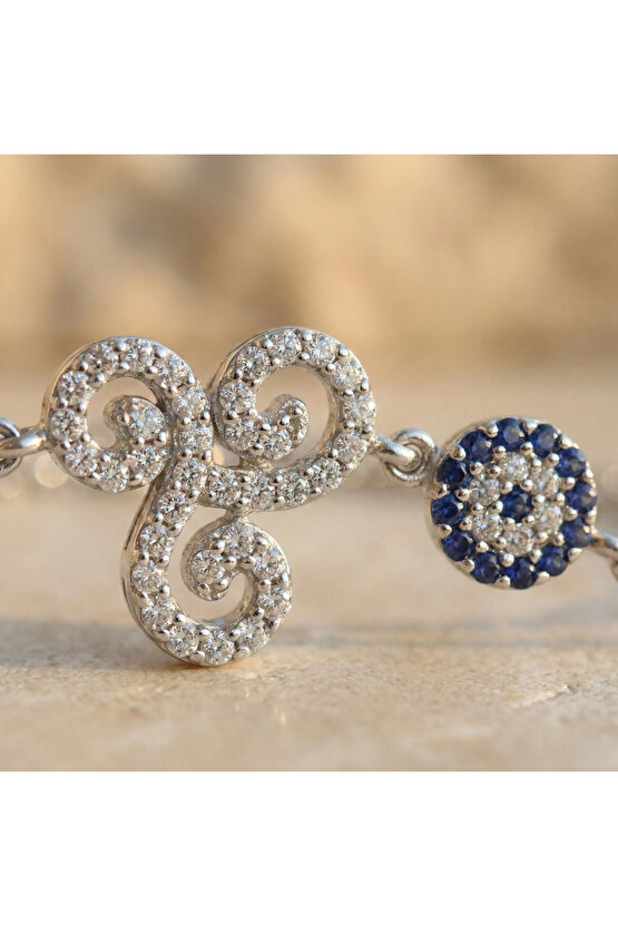 Taşlı Triskele Bileklik