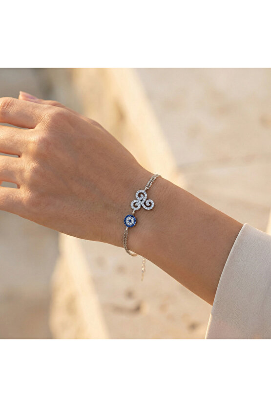 Taşlı Triskele Bileklik