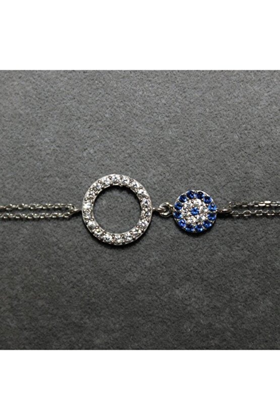 Taşlı Halka Bileklik