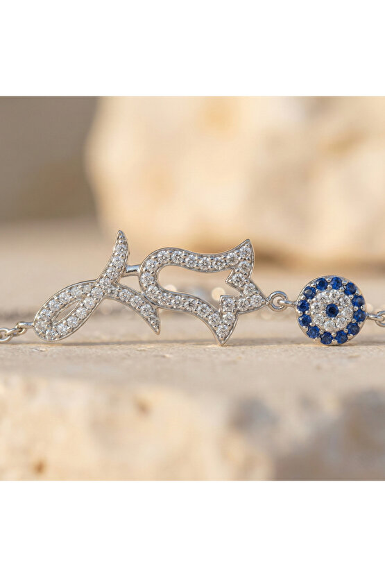 Taşlı Lale Bileklik