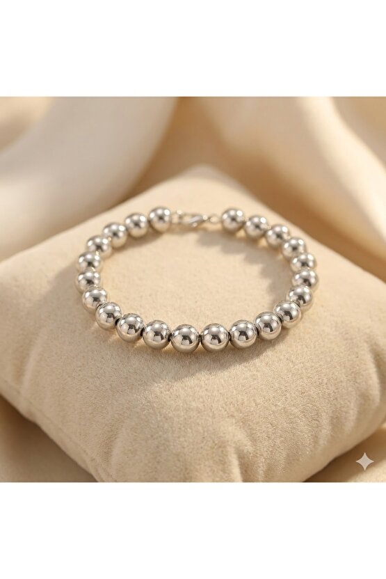 Gümüş Toplu Bileklik