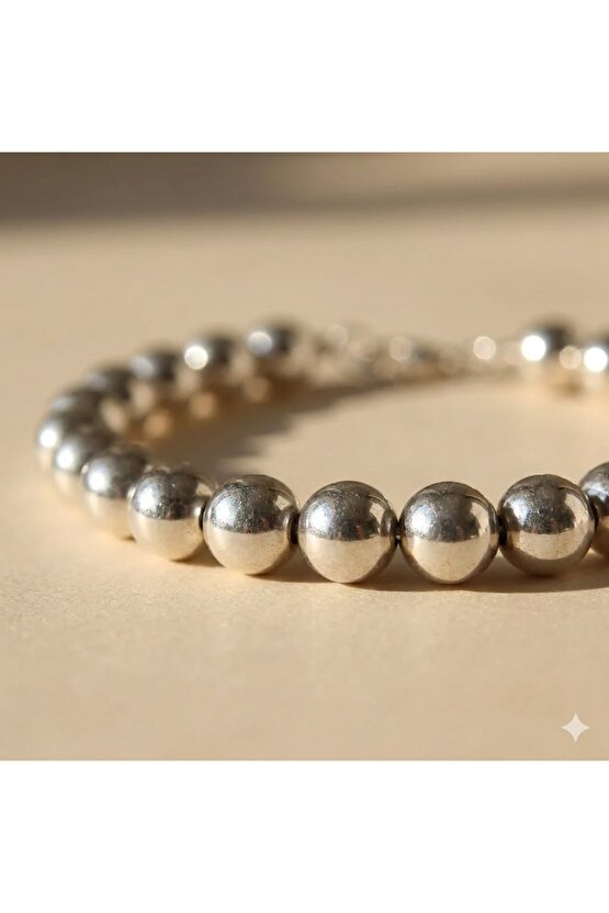 Gümüş Toplu Bileklik