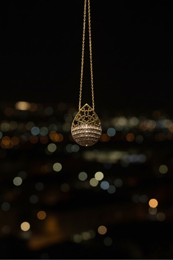 Osmanlı Yıldız Motifli Su Damlası