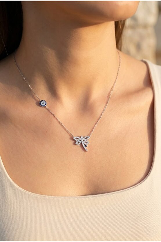 Nazar Boncuk Detaylı Yusufçuk Kolye