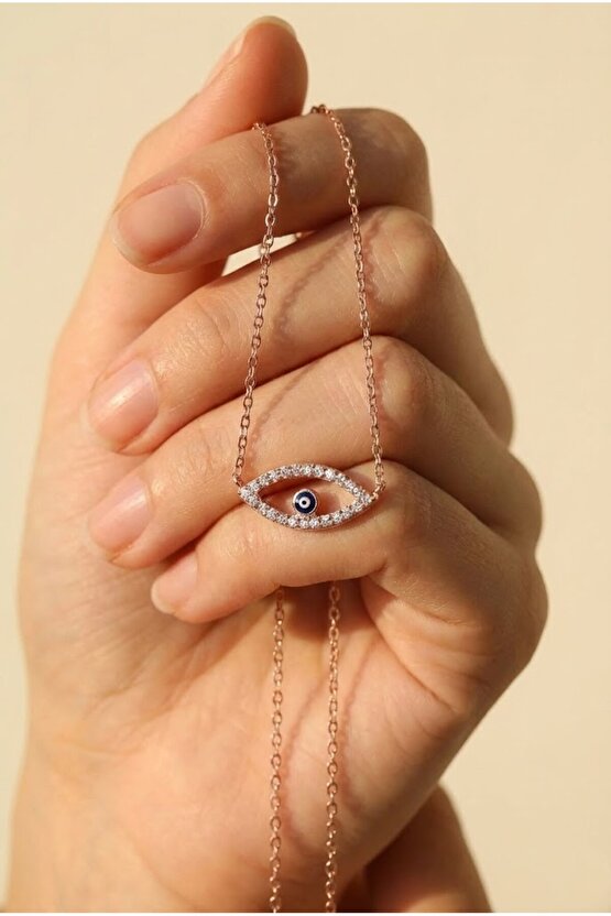 Nazar Boncuklu Göz Kolye