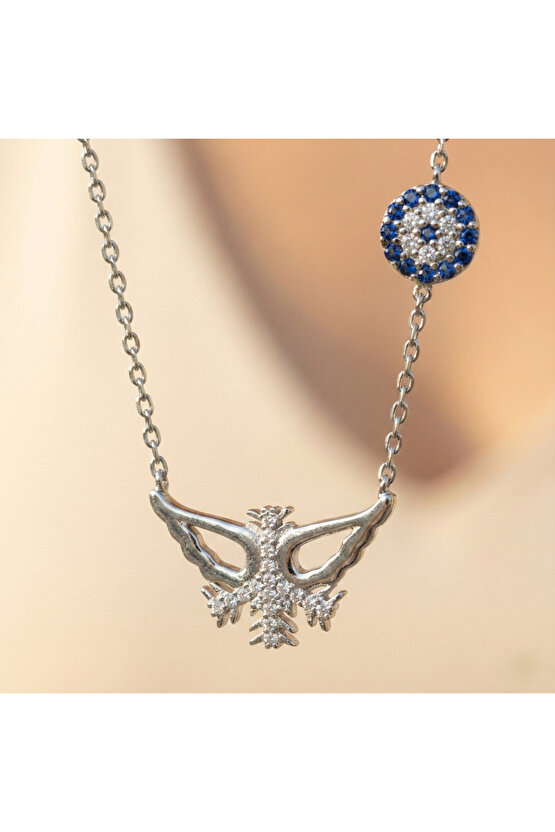 Melek Kanatlı Kar Tanesi Kolye