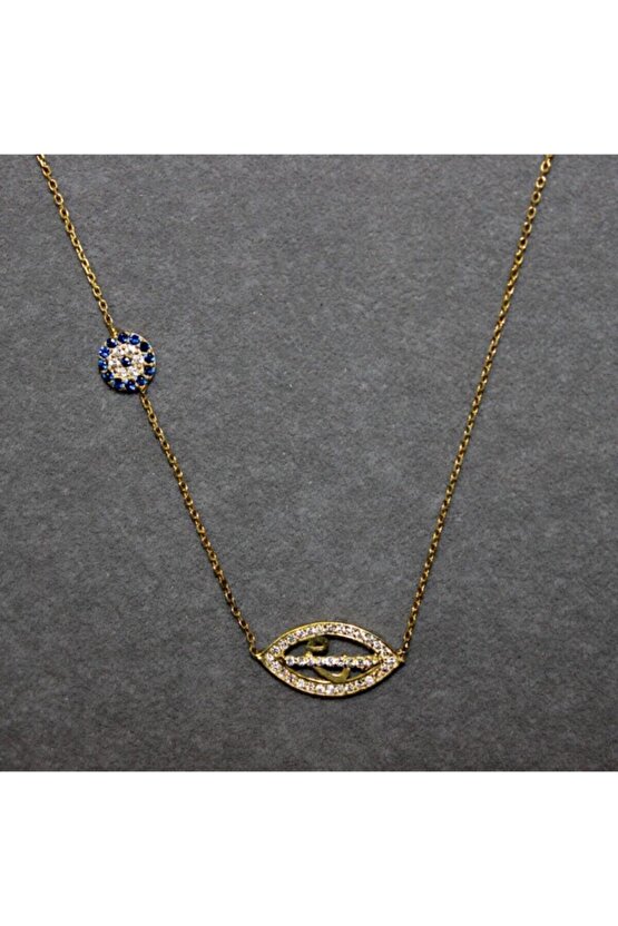 Göz Içinde Vav Kolye