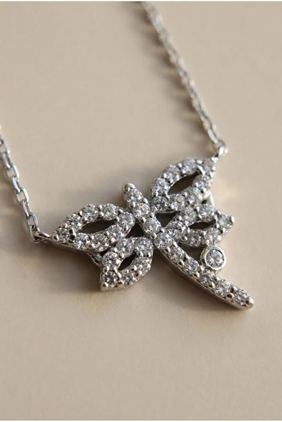 Taşlı Yusufçuk Kolye