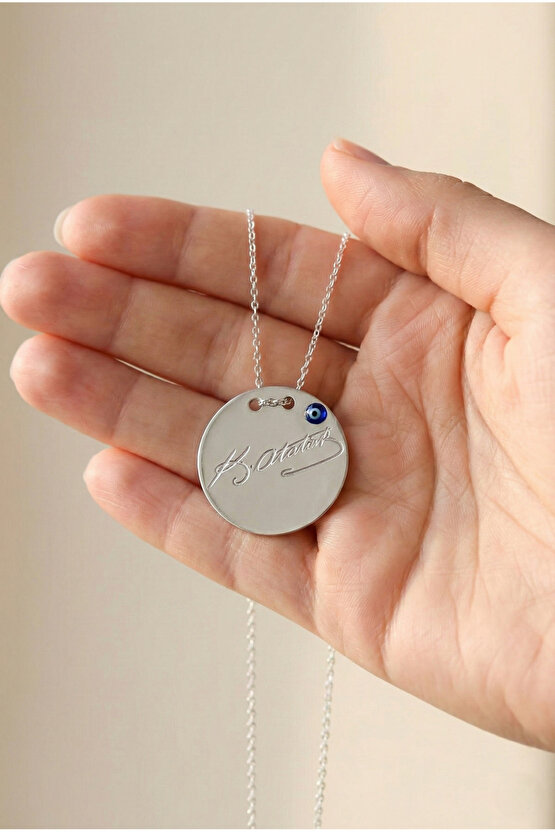 K. Atatürk Imza Kolye