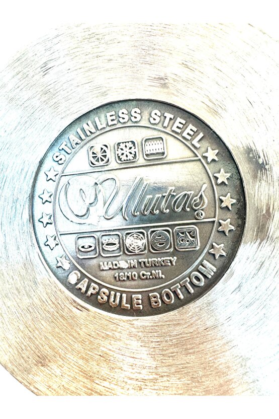 Paslanmaz Çelik Endüstriyel Tava 30 Cm